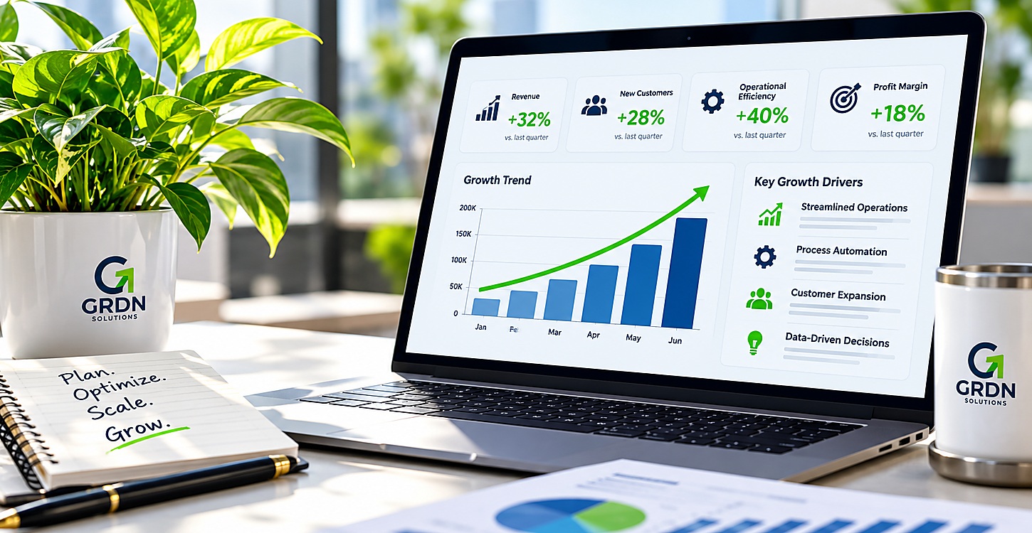 Professional GRDN operations system in a business environment